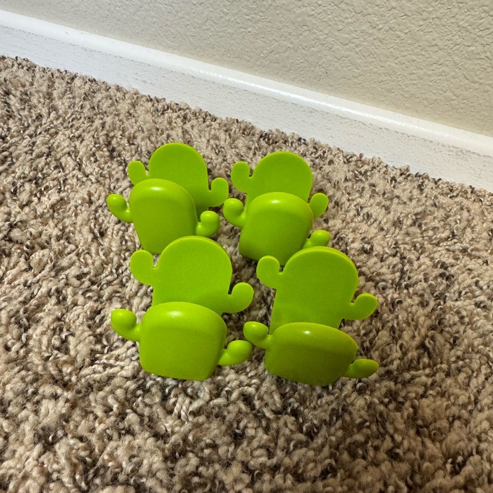 Green Cactus Taco Shell Holders